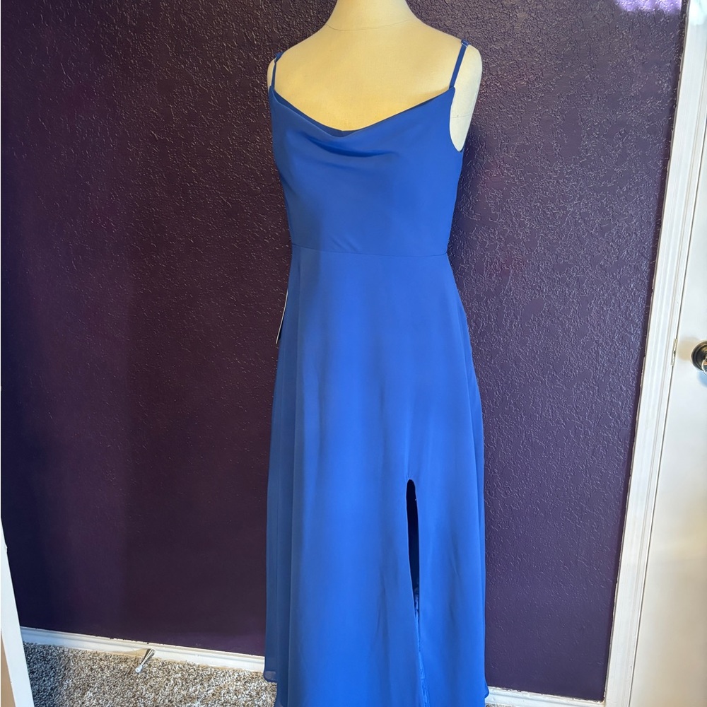 Azazie Daenerys in Royal Blue